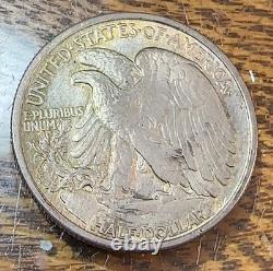 1917 Walking Liberty Half Dollar Super Original Very Choice AU++ CHRC