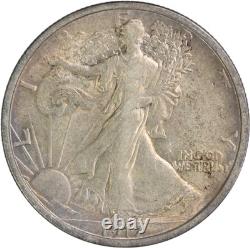 1917 Walking Liberty Silver Half Dollar AU Uncertified #253