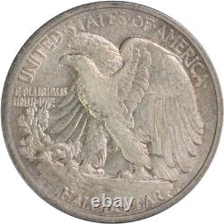 1917 Walking Liberty Silver Half Dollar AU Uncertified #253