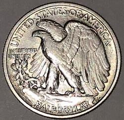 1917 Walking Liberty Silver Half Dollar Au/bu You Decide? Great Investment