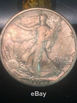 1917 s Obverse Walking Liberty Half Dollar