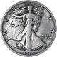 1918 D Walking Liberty Half Dollar 90% Silver Fine Fn See Pics N880