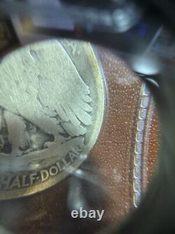 1918 D Walking Liberty Half Dollar Breen -5149 (No AW) Old ANACS Photo Grade G4