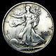 1918-d Walking Liberty Half Dollar Silver - Gem Bu Rare Coin - #ww020
