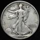 1918-d Walking Liberty Silver Half Dollar Xf+ E351 Jdchm