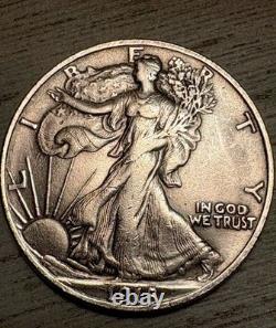 1918 No Mint- Walking Liberty Half Dollar- XF 1918 No Mint- Walking Liberty Half Dollar- XF