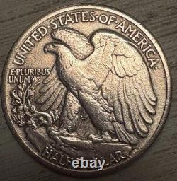 1918 No Mint- Walking Liberty Half Dollar- XF 1918 No Mint- Walking Liberty Half Dollar- XF