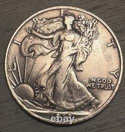 1918 No Mint- Walking Liberty Half Dollar- XF 1918 No Mint- Walking Liberty Half Dollar- XF