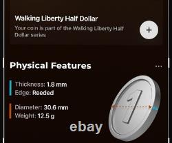 1918 No Mint- Walking Liberty Half Dollar- XF 1918 No Mint- Walking Liberty Half Dollar- XF