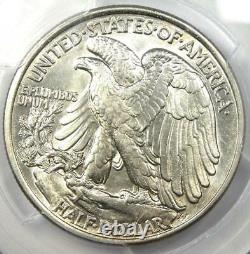 1918-P Walking Liberty Half Dollar 50C PCGS AU Details Rare Date 1918 Coin