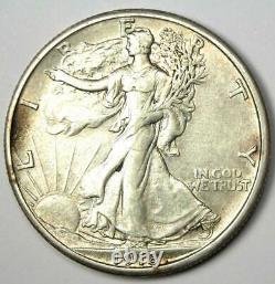 1918-S Walking Liberty Half Dollar 50C Coin AU Details Rare Date