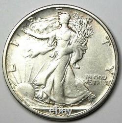 1918-S Walking Liberty Half Dollar 50C Coin AU Details Rare Date