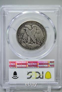 1918-S Walking Liberty Half Dollar 50C PCGS VF25 #2220