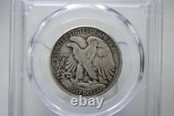 1918-S Walking Liberty Half Dollar 50C PCGS VF25 #2220