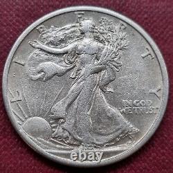 1918 S Walking Liberty Half Dollar 50c Higher Grade AU #62134