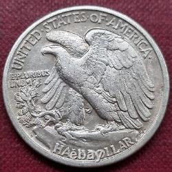 1918 S Walking Liberty Half Dollar 50c Higher Grade AU #62134