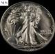 1918-s Walking Liberty Half Dollar Choice Almost Uncirculated Au 90% Silver