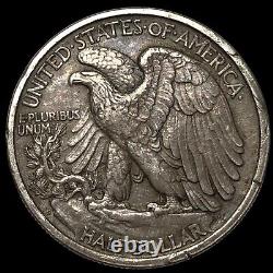 1918 S Walking Liberty Half Dollar J4622