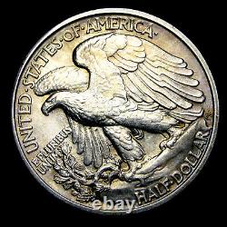 1918-S Walking Liberty Half Dollar Silver Gem BU Details Scratch Coin - #WW133