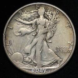 1918-S Walking Liberty Silver Half Dollar CHOICE AU E133 WMX