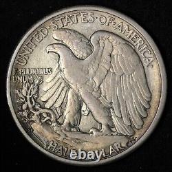 1918-S Walking Liberty Silver Half Dollar CHOICE AU E133 WMX