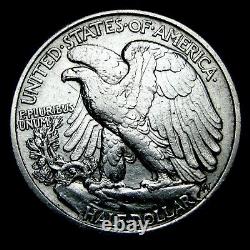 1918 Walking Liberty Half Dollar Silver - Nice Details Coin - #KK766