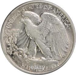 1918 Walking Liberty Silver Half Dollar Choice AU Uncertified #1258
