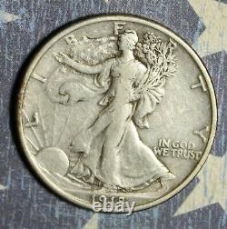 1918 Walking Liberty Silver Half Dollar Collector Coin Free Shipping