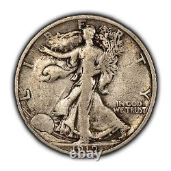 1919 50c Walking Liberty Silver Half Dollar Original Fine/VF SKU-H3253