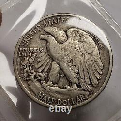 1919 50c Walking Liberty Silver Half Dollar Original VF+ Key Date SKU-B3422