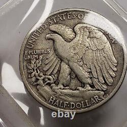 1919 50c Walking Liberty Silver Half Dollar Original VF+ Key Date SKU-B3422