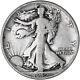 1919 D Walking Liberty Half Dollar 90% Silver Very Good Vg See Pics F080