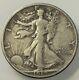1919-p 50c Walking Liberty Half Dollar Higher Grade Us Coin
