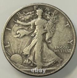 1919-P 50C Walking Liberty Half Dollar Higher Grade US Coin