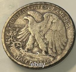 1919-P 50C Walking Liberty Half Dollar Higher Grade US Coin