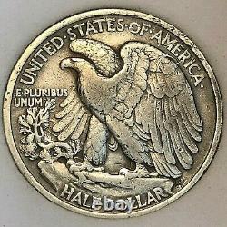 1919 P Silver Walking Liberty Half Dollar in EXTRA FINE Condition