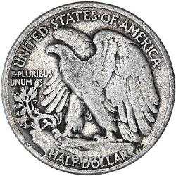 1919 (P) Walking Liberty Half Dollar 90% Silver Fine FN See Pics G278