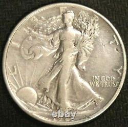 1919-P Walking Liberty Half Dollar Silver EXTRA FINE #26877 FREE SHIPPING
