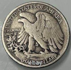 1919 P Walking Liberty Silver Half Dollar 50C