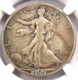 1919-S Walking Liberty Half Dollar 50C NGC VF20 Rare Key Certified Coin