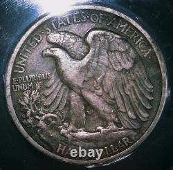 1919-S Walking Liberty Half Dollar ANACS VF30 Details Cleaned Scratched