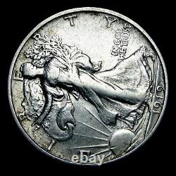 1919-S Walking Liberty Half Dollar Silver - Nice Coin - #966P