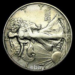 1919-S Walking Liberty Half Dollar Silver - Nice Rare Coin - #TH532