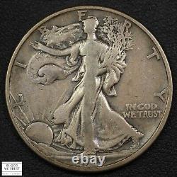 1919 S Walking Liberty Silver Half Dollar 50C