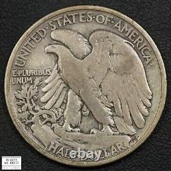 1919 S Walking Liberty Silver Half Dollar 50C