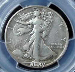 1919-S Walking Liberty Silver Half Dollar PCGS VF 25