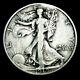 1919 Walking Liberty Half Dollar Silver - Nice Edge Clip Error Coin - #ik542