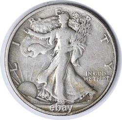 1919 Walking Liberty Silver Half Dollar VF Uncertified #910