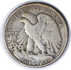 1919 Walking Liberty Silver Half Dollar VF Uncertified #910