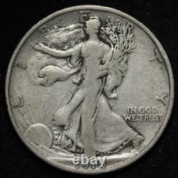 1919 Walking Liberty Silver Half Dollar VF/XF E332 IRLM